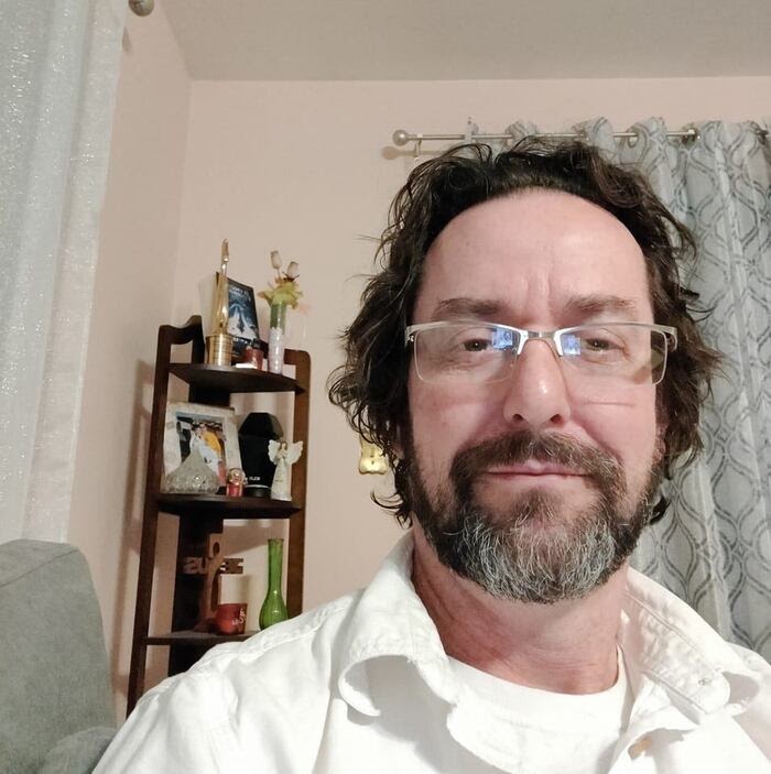 Portrait of science fiction author W. Lawrence